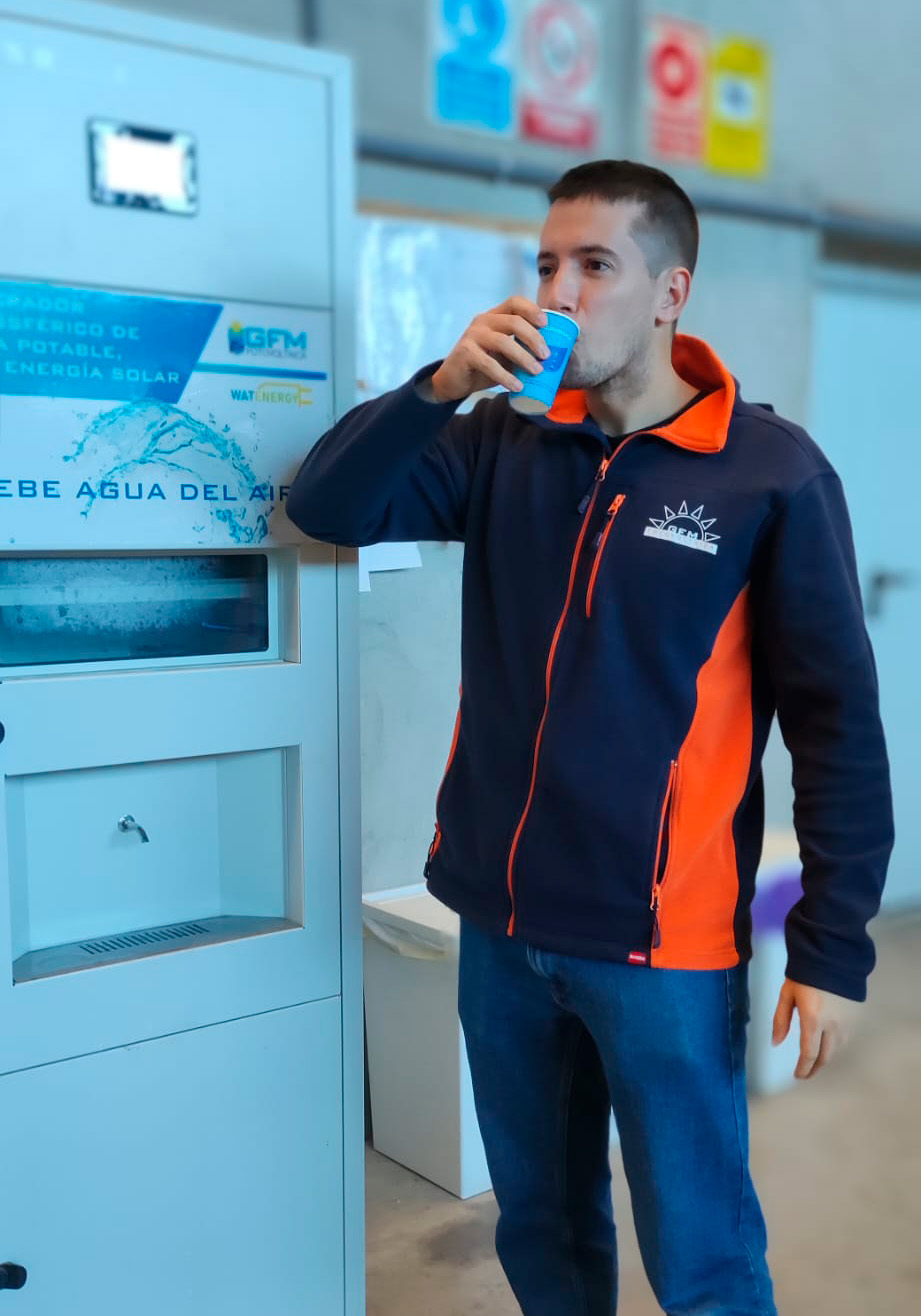 AWG agua potable con energia solar GFM